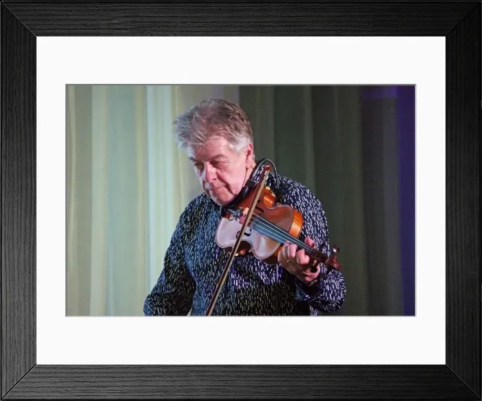 Framed Print : Mike Piggott, Watermill Jazz Club, Dorking, Surrey, 28 May 2019. Creator: Brian O Connor Framed Print : Mike Piggott, Watermill Jazz Club, Dorking, Surrey, 28 May 2019. Creator: Brian O Connor
