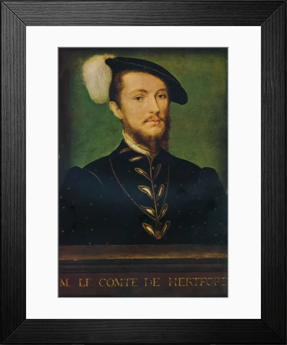 Framed Print : The duc d Etampes, 1536-1540, (1930). Creator: Corneille de Lyon Framed Print : The duc d Etampes, 1536-1540, (1930). Creator: Corneille de Lyon