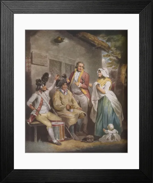 Framed Print : Trepanning A Recruit, c1791, (1930). Creator: George Keating Framed Print : Trepanning A Recruit, c1791, (1930). Creator: George Keating