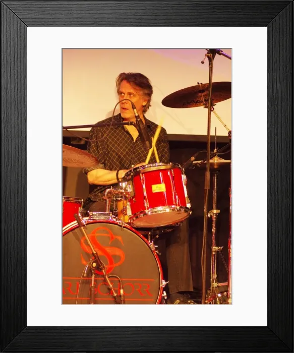 Framed Print : Ray Martin, Crawley Blues Club, Hawth, Crawley, West Sussex, 7 April 2019. Creator: Brian O Connor Framed Print : Ray Martin, Crawley Blues Club, Hawth, Crawley, West Sussex, 7 April 2019. Creator: Brian O Connor