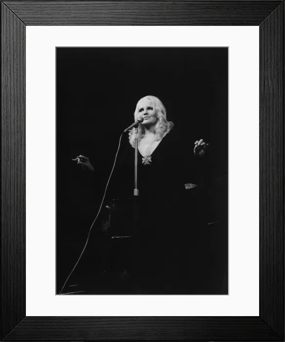 Framed Print : Peggy Lee, Royal Albert Hall, London, 1970. Creator: Brian Foskett Framed Print : Peggy Lee, Royal Albert Hall, London, 1970. Creator: Brian Foskett