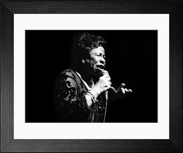 Framed Print : Betty Carter, Ronnie Scotts Jazz Club, Soho, London, March 1994. Creator: Brian O Connor Framed Print : Betty Carter, Ronnie Scotts Jazz Club, Soho, London, March 1994. Creator: Brian O Connor