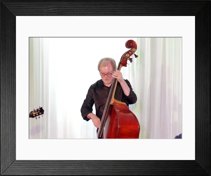 Framed Print : Andy Crowdy, Watermill Jazz Club, Dorking, Surrey, 28 May 2019. Creator: Brian O Connor Framed Print : Andy Crowdy, Watermill Jazz Club, Dorking, Surrey, 28 May 2019. Creator: Brian O Connor