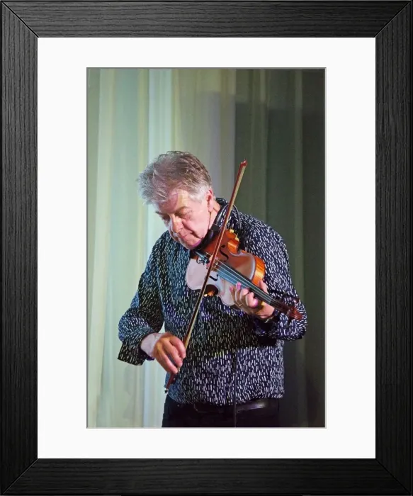Framed Print : Mike Piggott, Watermill Jazz Club, Dorking, Surrey, 28 May 2019. Creator: Brian O Connor Framed Print : Mike Piggott, Watermill Jazz Club, Dorking, Surrey, 28 May 2019. Creator: Brian O Connor