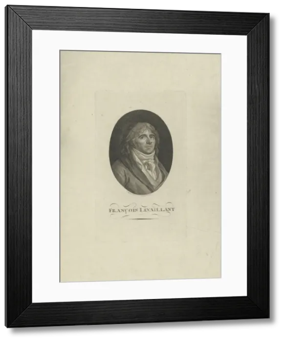 Framed Print : Portrait of Francois Levaillant (1753-1824), 1801. Creator: Westermayr, Conrad (1765-1834) Framed Print : Portrait of Francois Levaillant (1753-1824), 1801. Creator: Westermayr, Conrad (1765-1834)