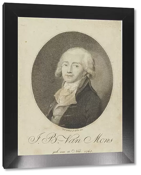 Portrait of Jean-Baptiste Van Mons (1765-1842), 1800. Creator: Bollinger, Friedrich Wilhelm