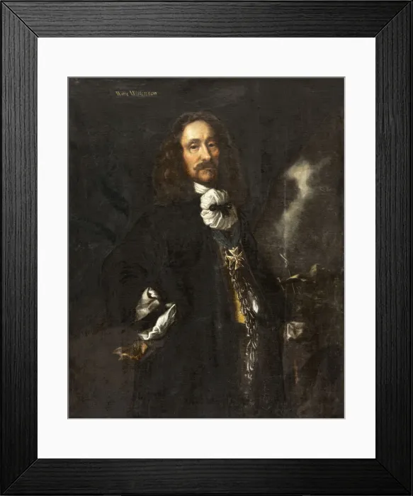 Framed Print : Portrait of Admiral Witte Corneliszoon de With (1599-1658), ca 1657-1658. Creator: Mander Framed Print : Portrait of Admiral Witte Corneliszoon de With (1599-1658), ca 1657-1658. Creator: Mander