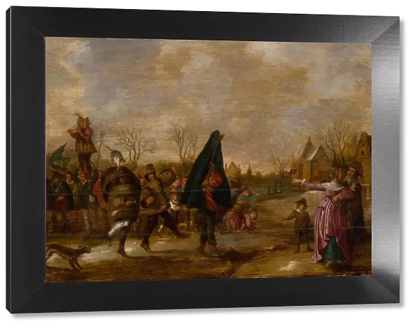Carnival Procession, c. 1660. Creator: Venne, Adriaen Pietersz. van de (1589-1662)