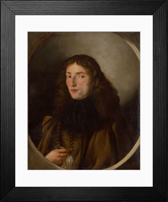 Framed Print : Portrait of Enrico Palladio degli Olivi (ca 1580-1629), ca 1610-1615. Creator: Anonymous Framed Print : Portrait of Enrico Palladio degli Olivi (ca 1580-1629), ca 1610-1615. Creator: Anonymous