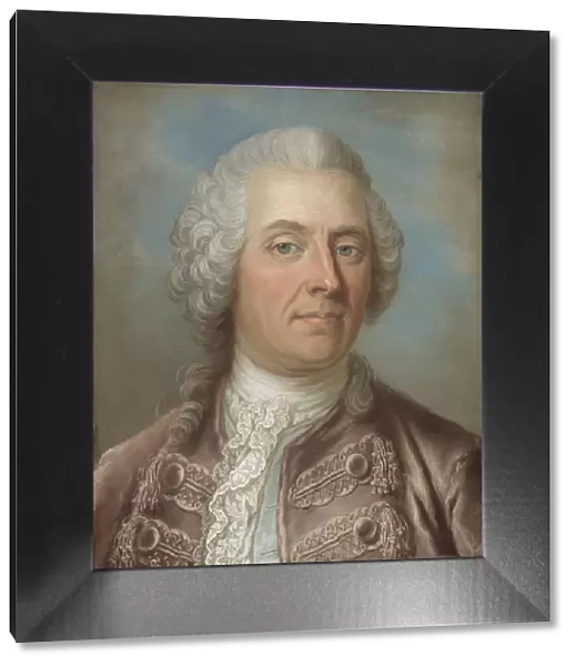 Portrait of Baron Johan Vilhelm Sprengtporten (1720-1795). Creator: Lundberg, Gustaf (1695-1786)