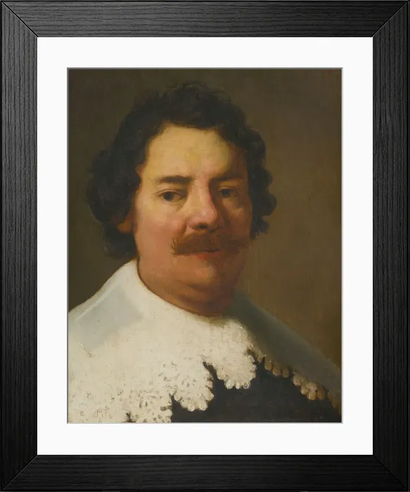 Framed Print : Portrait of Willem Burchgraeff, 17th century. Creator: Rembrandt van Rhijn, (School) Framed Print : Portrait of Willem Burchgraeff, 17th century. Creator: Rembrandt van Rhijn, (School)