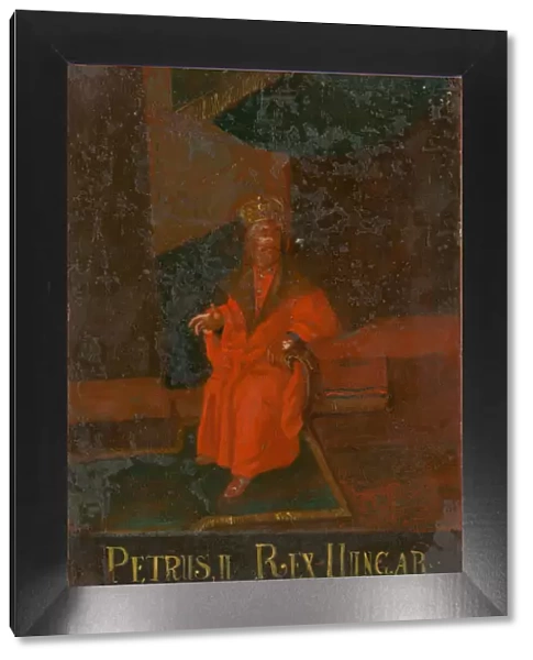 Peter Orseolo, King of Hungary, First half of the 18th cent Creator: Anonymous