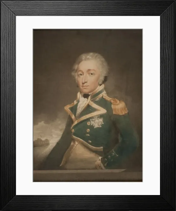Framed Print : Portrait of Admiral Sir William Sidney Smith (1764-1840). Creator: Anonymous Framed Print : Portrait of Admiral Sir William Sidney Smith (1764-1840). Creator: Anonymous