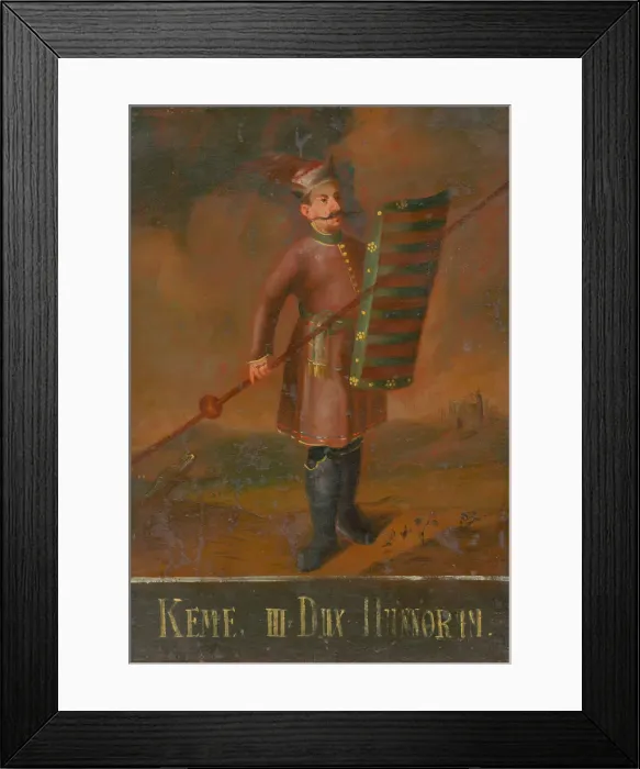 Framed Print : Keme III, Voivode of Transylvania, First half of the 18th cent Creator: Anonymous Framed Print : Keme III, Voivode of Transylvania, First half of the 18th cent Creator: Anonymous