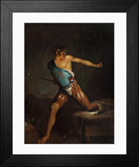 Framed Print : Richard III. Creator: Abildgaard, Nicolai Abraham (1743-1809) Framed Print : Richard III. Creator: Abildgaard, Nicolai Abraham (1743-1809)