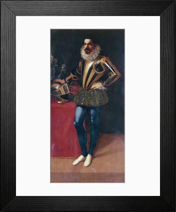Framed Print : Portrait of Lucio Foppa, ca. 1587-1596. Creator: Figino, Giovanni Ambrogio (1548-1608) Framed Print : Portrait of Lucio Foppa, ca. 1587-1596. Creator: Figino, Giovanni Ambrogio (1548-1608)