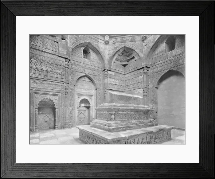 Framed Print : Delhi. Tomb of Altamash first King of Delhi, c1910. Creator: Unknown Framed Print : Delhi. Tomb of Altamash first King of Delhi, c1910. Creator: Unknown