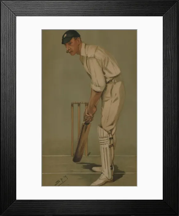 Framed Print : A Flanneled Fighter, 1902. Creator: Sir Leslie Matthew Ward Framed Print : A Flanneled Fighter, 1902. Creator: Sir Leslie Matthew Ward