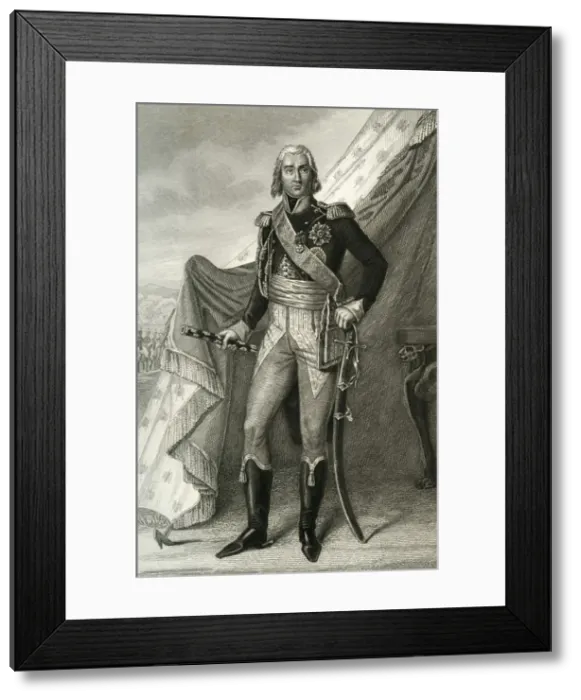 Framed Print : Jean Baptiste Bessieres, 1804, (1839). Creator: Ladoerer Framed Print : Jean Baptiste Bessieres, 1804, (1839). Creator: Ladoerer