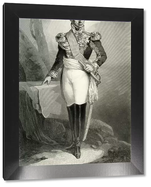 Auguste Frederic Louis Viesse de Marmont, 1804, (1839). Creator: Joubert