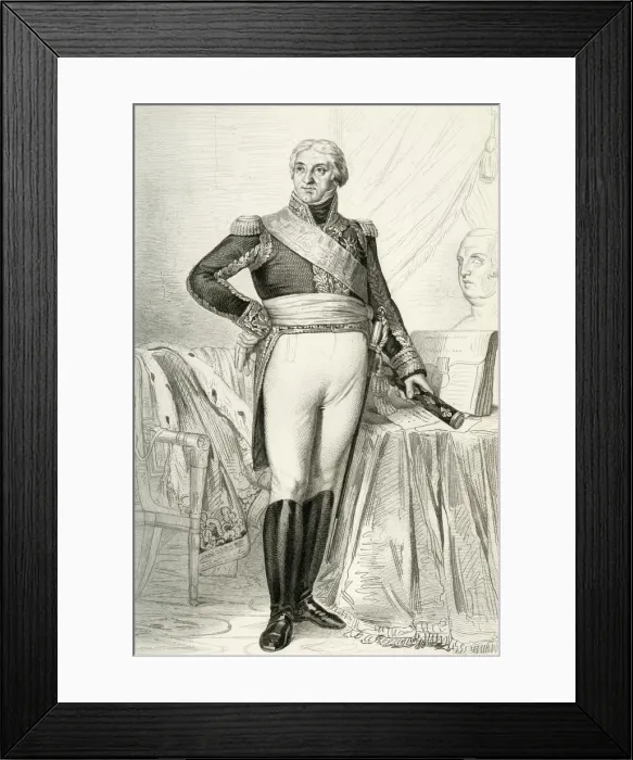 Framed Print : Pierre de Riel, 1804, (1839). Creators: Darodes, Rathier Framed Print : Pierre de Riel, 1804, (1839). Creators: Darodes, Rathier