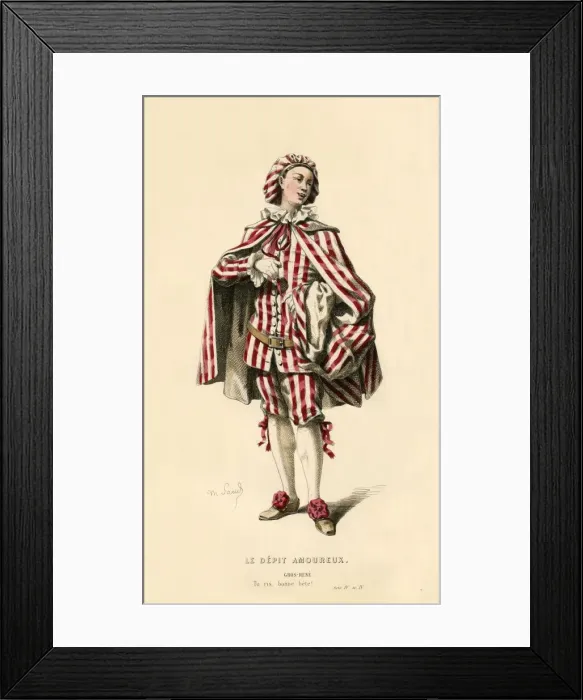 Framed Print : Gros-Rene, 1868. Creator: Unknown Framed Print : Gros-Rene, 1868. Creator: Unknown