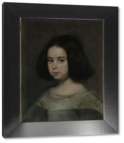 Portrait of a girl, ca 1639-1641. Creator: Velazquez, Diego (1599-1660)