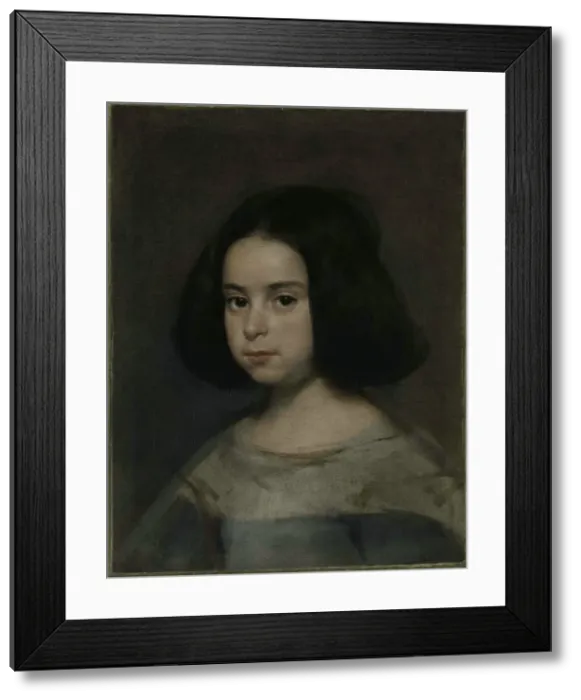 Framed Print : Portrait of a girl, ca 1639-1641. Creator: Velazquez, Diego (1599-1660) Framed Print : Portrait of a girl, ca 1639-1641. Creator: Velazquez, Diego (1599-1660)