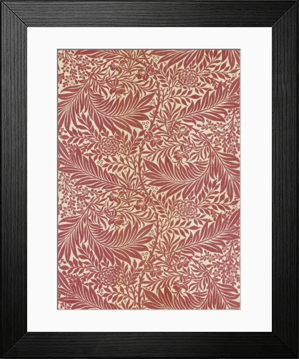 Framed Print : Decorative fabric, 1884. Creator: Morris, William, Morris Tapestry Works (1834-1896) Framed Print : Decorative fabric, 1884. Creator: Morris, William, Morris Tapestry Works (1834-1896)