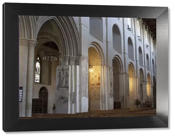 St Albans Cathedral, St Albans, Hertfordshire, England, UK, 4  /  6  /  10. Creator: Ethel Davies