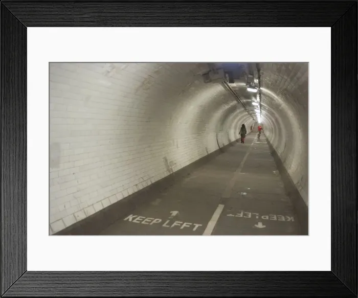Framed Print : The Greenwich Foot Tunnel, London, England, UK, 2 / 3 / 10. Creator: Ethel Davies Framed Print : The Greenwich Foot Tunnel, London, England, UK, 2 / 3 / 10. Creator: Ethel Davies