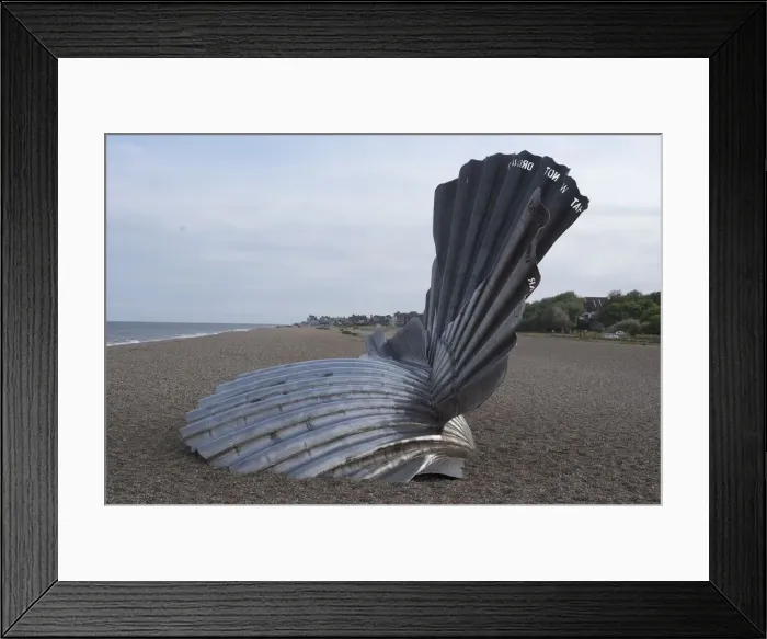 Framed Print : Hamblings Scallop, Aldeburgh, Suffolk, UK, 25 / 5 / 10. Creator: Ethel Davies Framed Print : Hamblings Scallop, Aldeburgh, Suffolk, UK, 25 / 5 / 10. Creator: Ethel Davies