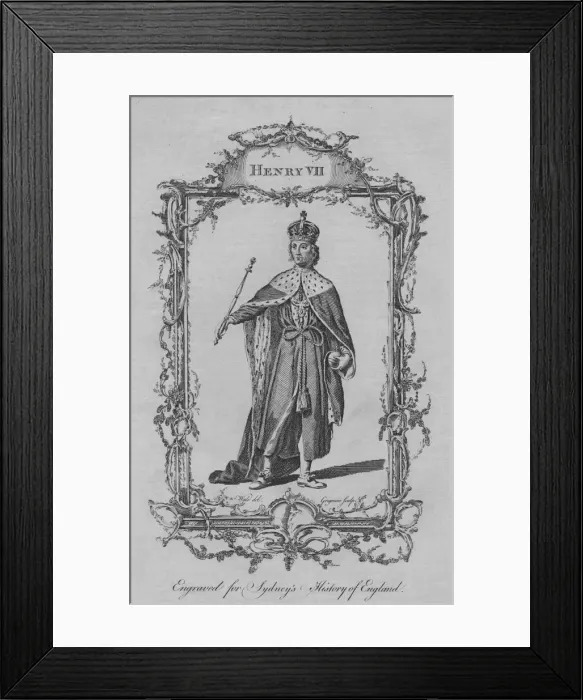 Framed Print : Henry VII, 1773. Creator: Unknown Framed Print : Henry VII, 1773. Creator: Unknown