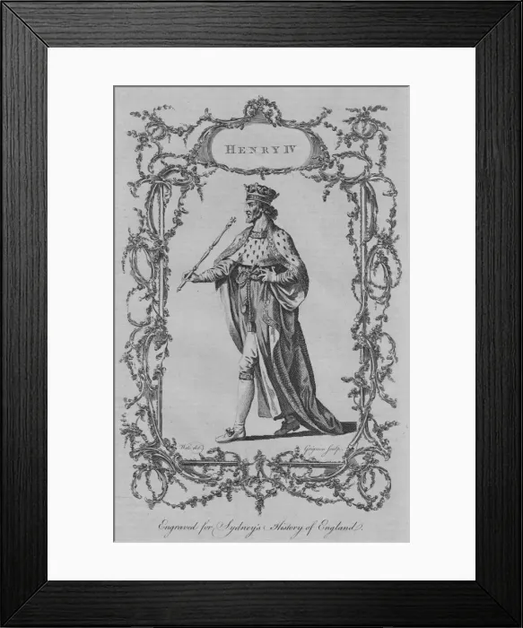 Framed Print : Henry IV, 1773. Creator: Unknown Framed Print : Henry IV, 1773. Creator: Unknown