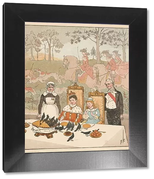 Was not that a dainty Dish To set before the King?, 1880. Creator: Randolph Caldecott
