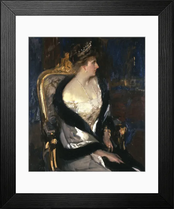Framed Print : Queen Victoria Eugenie of Spain (1887-1969), 1911. Creator: Sorolla y Bastida, Joaquin Framed Print : Queen Victoria Eugenie of Spain (1887-1969), 1911. Creator: Sorolla y Bastida, Joaquin