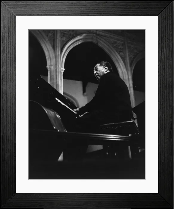 Framed Print : Duke Ellington, rehearsal for a Sacred Concert at Great St Marys Church, Cambridge, 1967 Framed Print : Duke Ellington, rehearsal for a Sacred Concert at Great St Marys Church, Cambridge, 1967