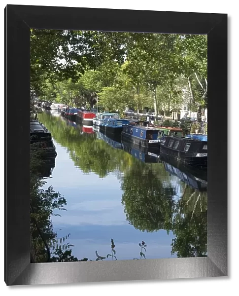 Blomfield Rd, Grand Union Canal, London, 2  /  9  /  10. Creator: Ethel Davies