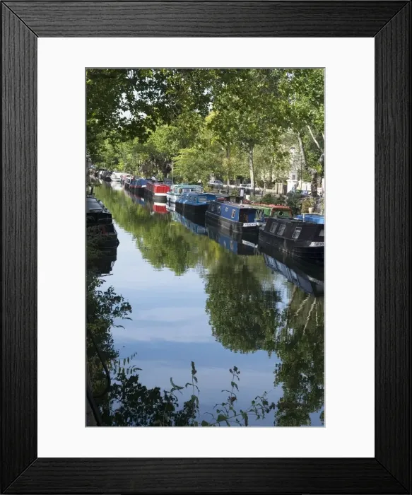 Framed Print : Blomfield Rd, Grand Union Canal, London, 2 / 9 / 10. Creator: Ethel Davies Framed Print : Blomfield Rd, Grand Union Canal, London, 2 / 9 / 10. Creator: Ethel Davies