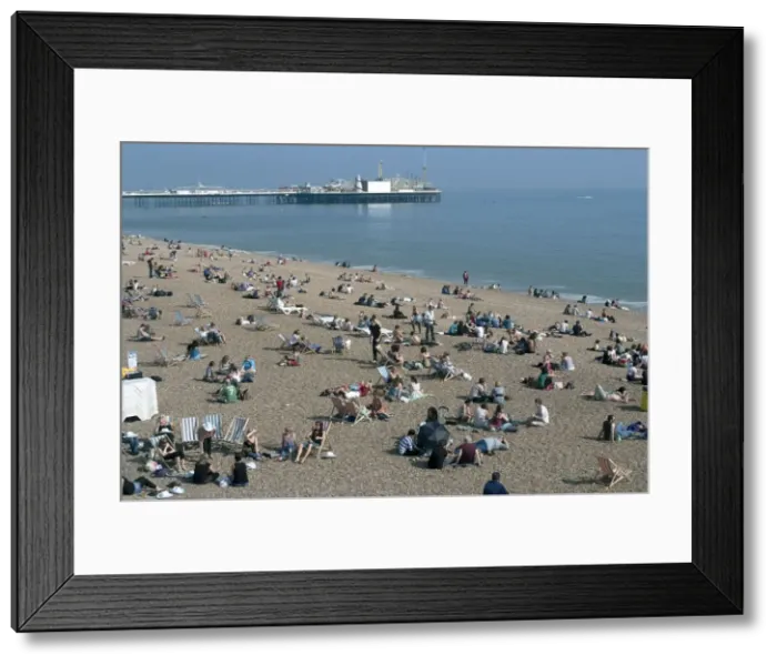 Framed Print : Brighton, East Sussex, UK, 21 / 5 / 10. Creator: Ethel Davies Framed Print : Brighton, East Sussex, UK, 21 / 5 / 10. Creator: Ethel Davies