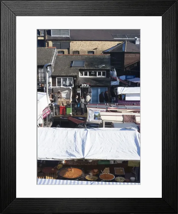 Framed Print : Camden Lock, London, UK, 30 / 1 / 10. Creator: Ethel Davies Framed Print : Camden Lock, London, UK, 30 / 1 / 10. Creator: Ethel Davies