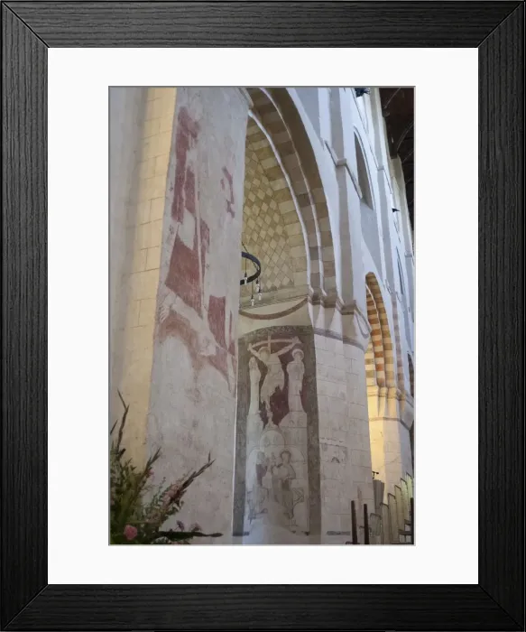 Framed Print : St Albans Cathedral, St Albans, Hertfordshire, England, UK, 4 / 6 / 10. Creator: Ethel Davies Framed Print : St Albans Cathedral, St Albans, Hertfordshire, England, UK, 4 / 6 / 10. Creator: Ethel Davies