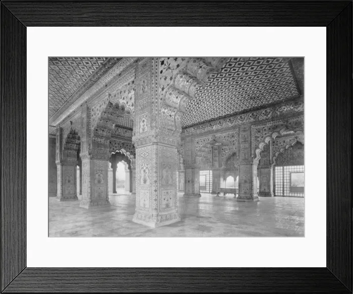 Framed Print : Delhi. The Dewan-i-Khas, c1910. Creator: Unknown Framed Print : Delhi. The Dewan-i-Khas, c1910. Creator: Unknown