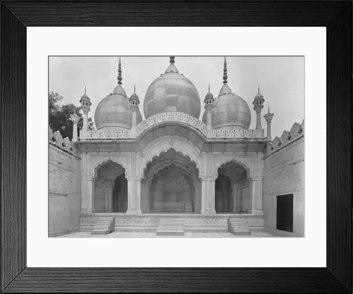Framed Print : Delhi. The Moti Musjid or Pearl Mosque, c1910. Creator: Unknown Framed Print : Delhi. The Moti Musjid or Pearl Mosque, c1910. Creator: Unknown