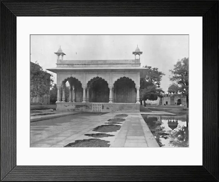 Framed Print : Delhi. Sawan Summer House in Palace, c1910. Creator: Unknown Framed Print : Delhi. Sawan Summer House in Palace, c1910. Creator: Unknown