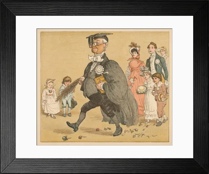 Framed Print : The great Panjandrum himself, c1885, (1934). Creator: Randolph Caldecott Framed Print : The great Panjandrum himself, c1885, (1934). Creator: Randolph Caldecott
