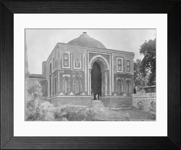 Framed Print : Delhi. Gateway of Ala-ud-Din, c1910. Creator: Unknown Framed Print : Delhi. Gateway of Ala-ud-Din, c1910. Creator: Unknown