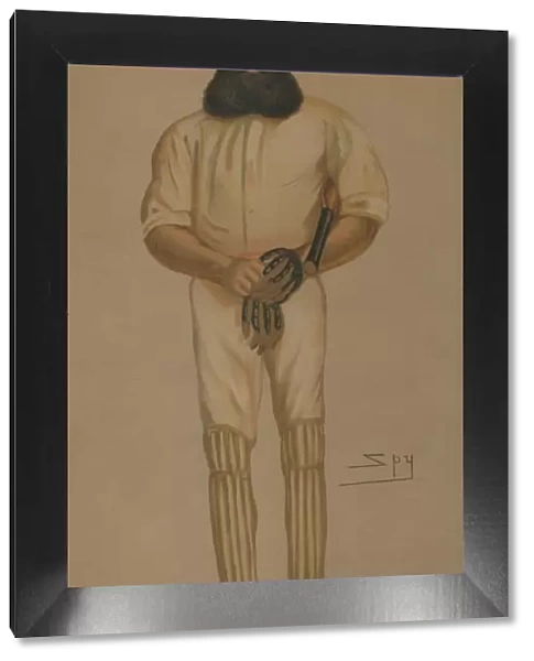 Cricket, 1877. Creator: Sir Leslie Matthew Ward