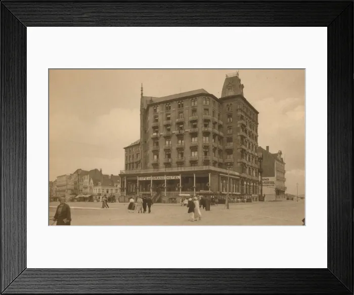 Framed Print : Le Grand Hotel, c1900. Creator: Unknown Framed Print : Le Grand Hotel, c1900. Creator: Unknown