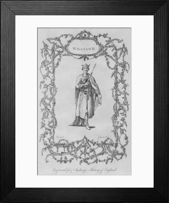 Framed Print : William II, 1773. Creator: Unknown Framed Print : William II, 1773. Creator: Unknown